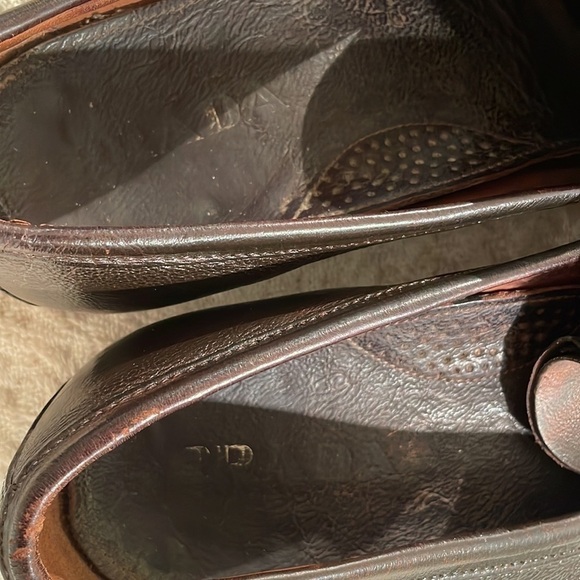 PRADA Chocolate Brown Sleek Loafers with Character - Picture 12 of 12
